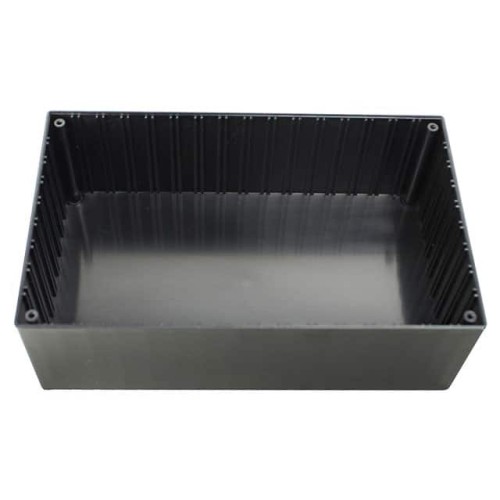 BOX ABS BLACK 8.780"L X 5.472"W