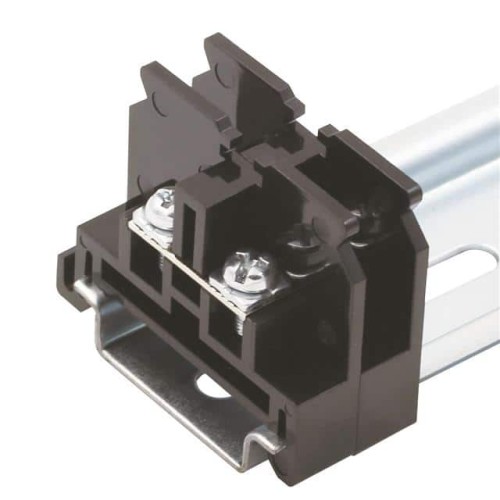 RAIL TERM BLK FEED THRU 14-22AWG