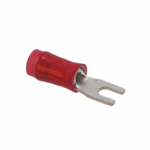 CONN SPADE TERM 16-22AWG #2 RED