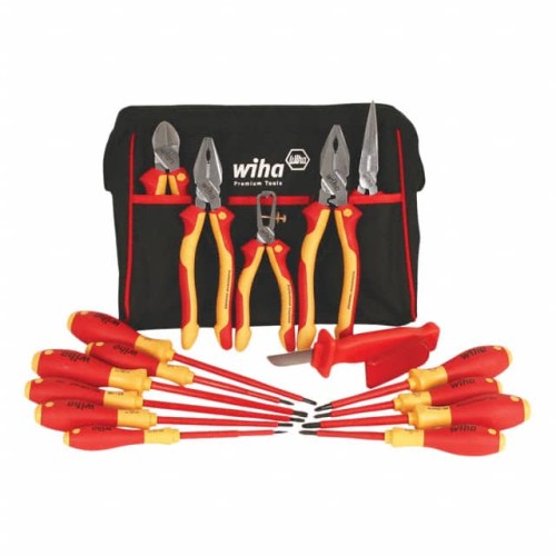 PLIER/CUTTER/DRIVER 13PC W/BOX