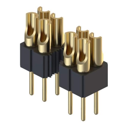 CONN HDR STRIP SOLDER 20POS GOLD