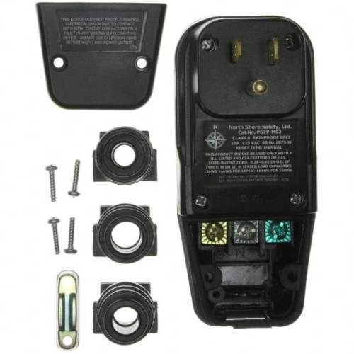 GFCI PLUG FIELD WIREABLE 120V