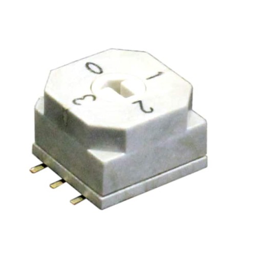 SWITCH ROTARY DIP 4POS 0.15A 50V