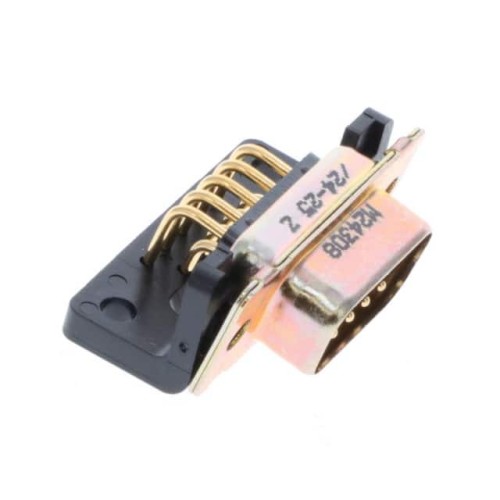 CONN D-SUB PLUG 9POS R/A SLDR
