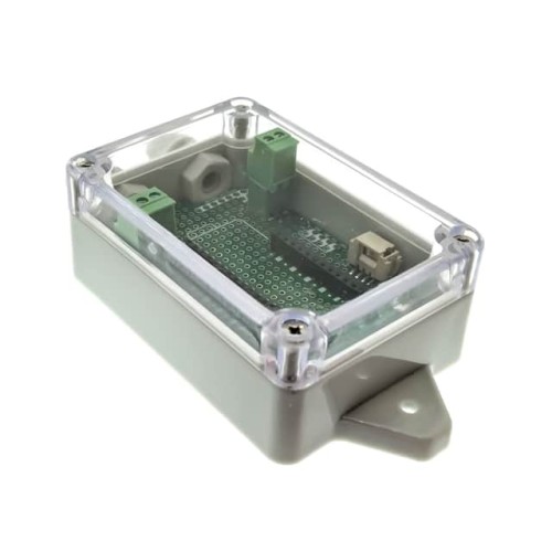 CASE ABS GRY/CLR 4.630LX2.283W