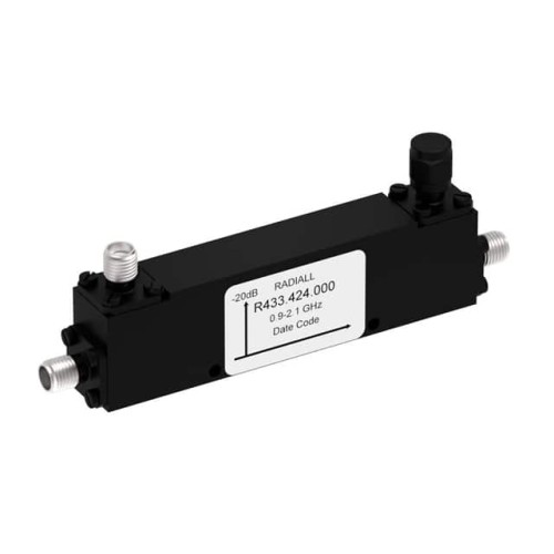 COUPLER: SMA 0.9-2.1GHZ 20DB FLA