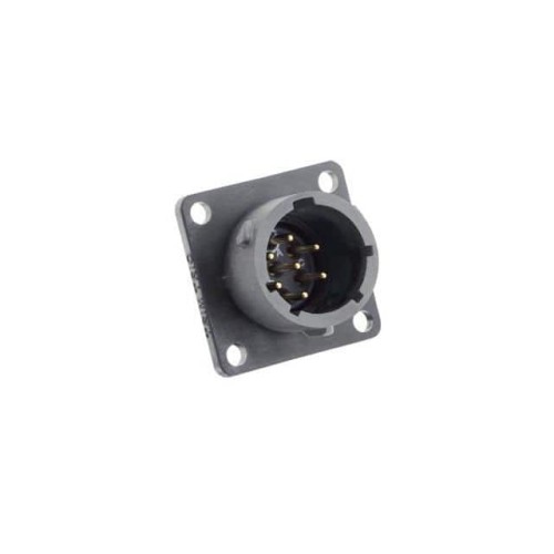 SQUARE FLANGE RECEPTACLE, WITHOU