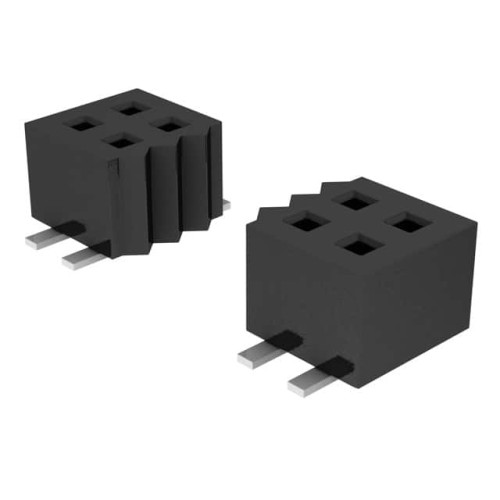 CONN RCPT 6POS 0.05 GOLD SMD