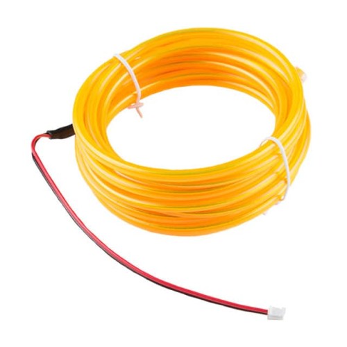 BENDABLE EL WIRE YELLOW 3M