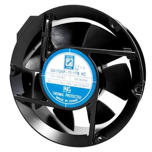FAN GUARD, LOUVERED FINGER BLA