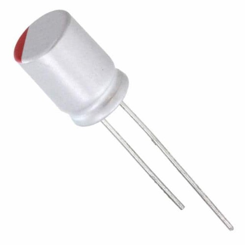CAP ALUM POLY 22UF 20% 16V T/H