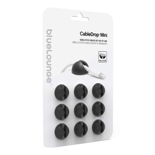 Cabledrop CableClip Mini Black