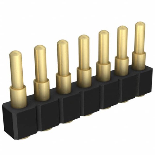 CONN SPRING PISTON 7POS SMD