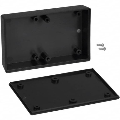 BOX ABS BLACK 4.100"L X 2.600"W