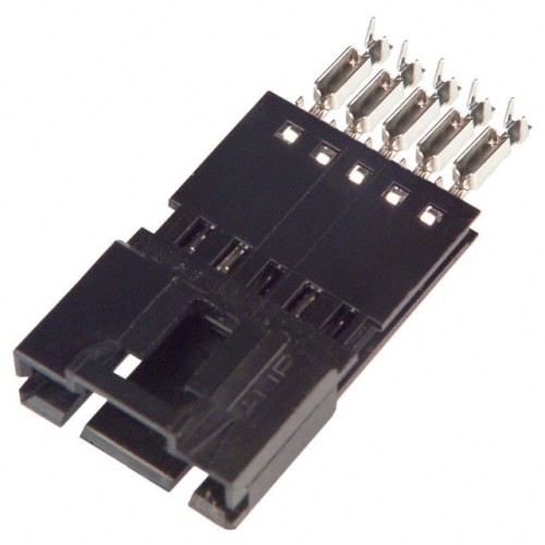 CONN PLUG 5POS IDC 22-26AWG GOLD