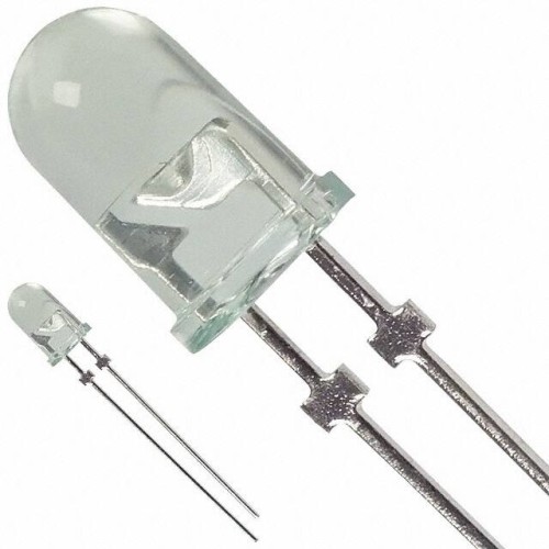 LED GREEN CLEAR T-1 3/4 T/H