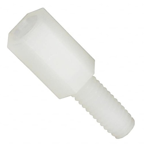 HEX STANDOFF M4 NYLON 10MM