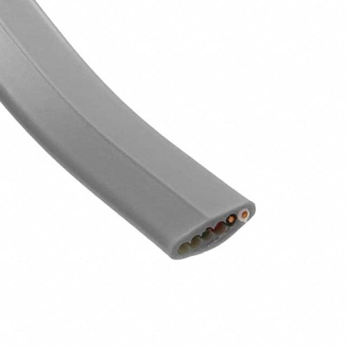 CABLE MOD FLAT 6COND SLVR 1000'