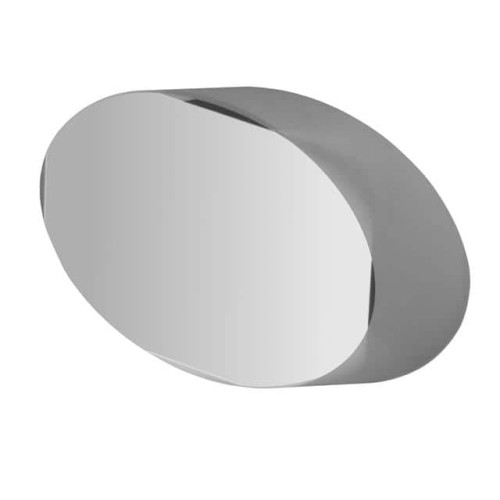 PL. MIRROR RAL; D=31.5X45 OVAL;