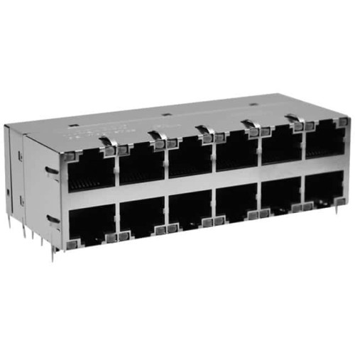 CONN JACK 12PORT 1000 BASE-T PCB