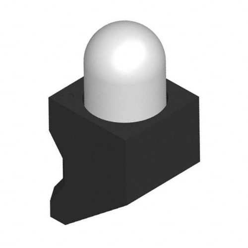 LED YELLOW R/A PC MOUNT