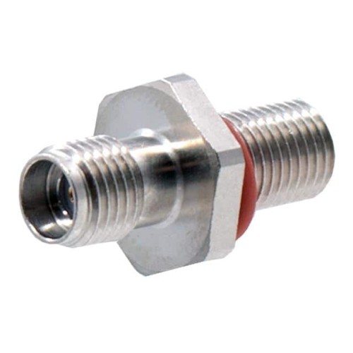 SMA BULKHEAD JACK, POST CONTACT,