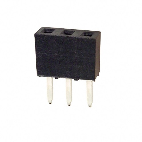 CONN RCPT 3POS 0.079 GOLD PCB