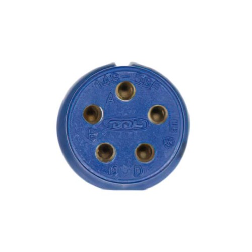 INSERT, SOCKETS, 5 POS, SOLDER C