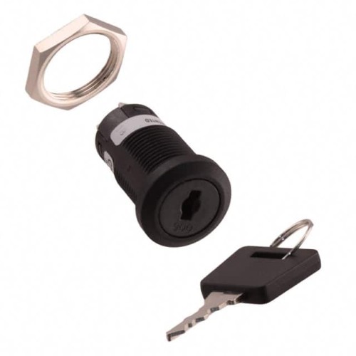SWITCH KEYLOCK 2POS SPDT 3A 250V