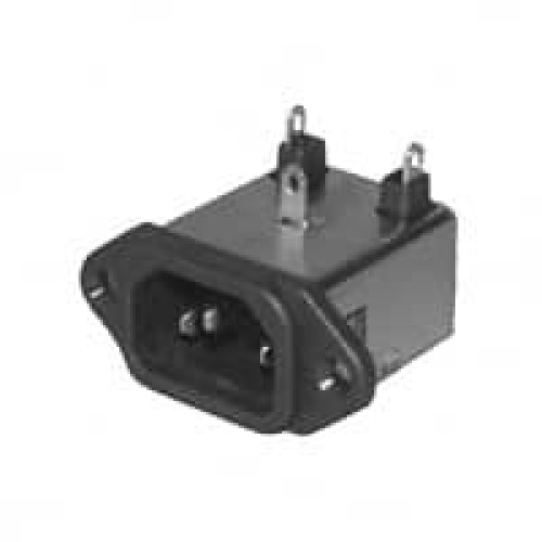 PWR ENT RCPT IEC320-C14 PNL SLDR