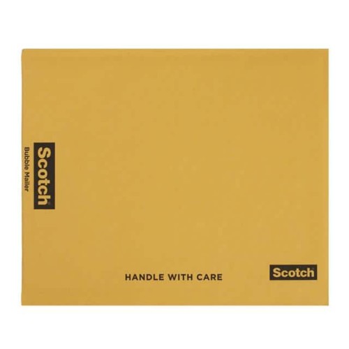 SCOTCH KRAFT BUBBLE MAILER 6-PAC