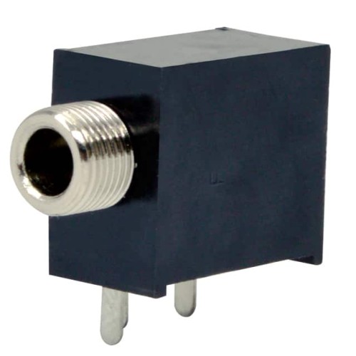 STEREO JACK 3P STRAIGHT THREADED