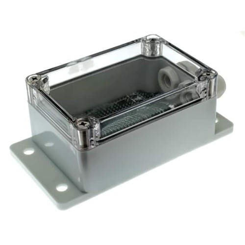 CASE ABS GRY/CLR 5.415LX2.717W