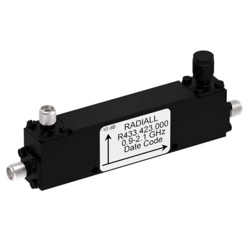 COUPLER: SMA 0.9-2.1GHZ 10DB FLA