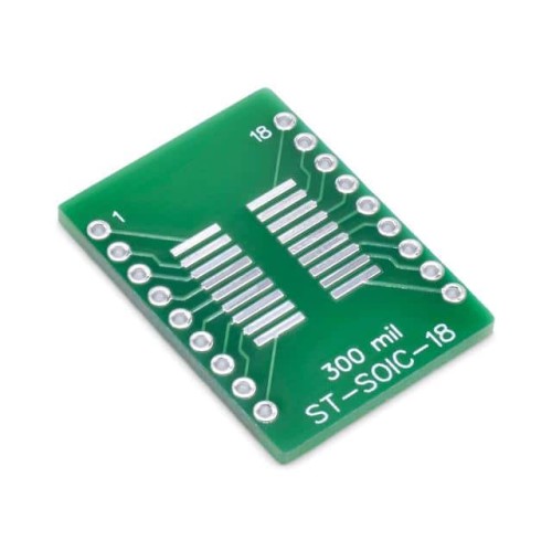 SOIC-18 SMD to DIP Adapter