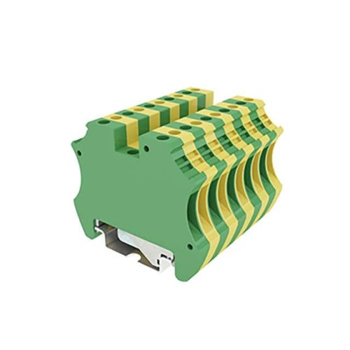 RAIL TERM BLK GROUND, 12-26AWG