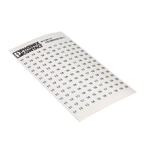 ADHESIVE MARKER CARD 11-20