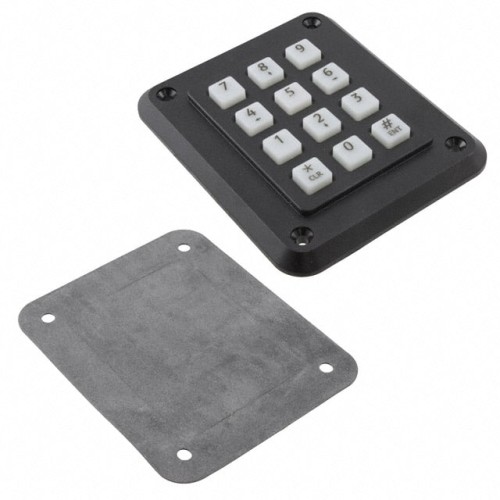 SWITCH KEYPAD 12 KEY 0.05A 24V