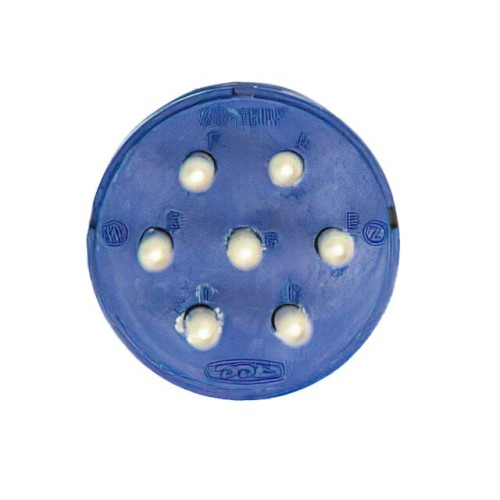 INSERT, PINS, 7 POS, SOLDER CUP