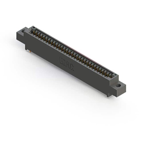 CONN EDGE DUAL FMALE 62POS 0.100
