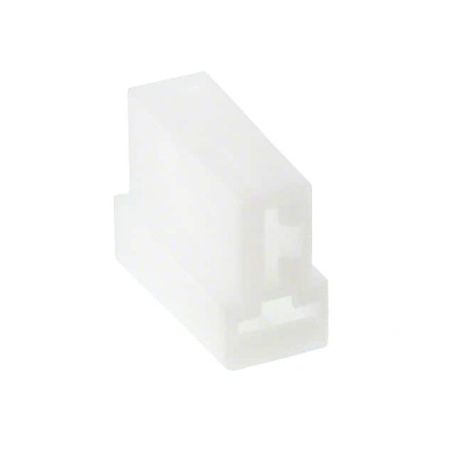 CONN RCPT HSG 0.25 2POS NATURAL