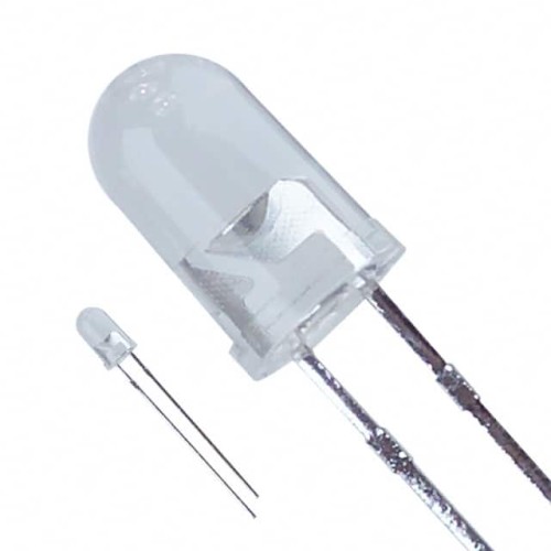 LED GREEN CLEAR T-1 3/4 T/H