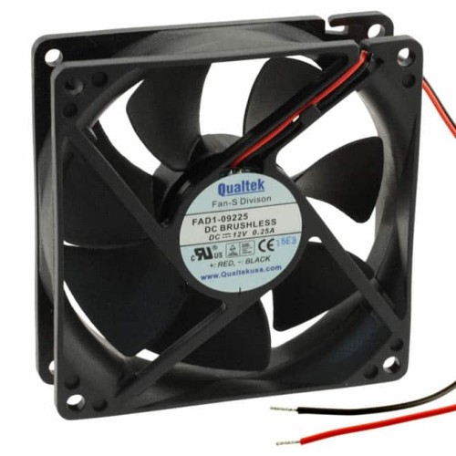 FAN AXIAL 92.5X25MM 24VDC WIRE