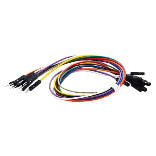JUMPER M/F 11.811" 26AWG 10PCS
