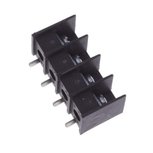 CONN BARRIER STRIP 4CIRC 0.325"