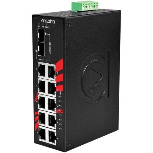 10-PORT INDUSTRIAL POE+ GIGABIT