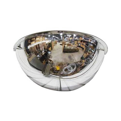 HALF DOME MIRROR, 26" DIAMETER