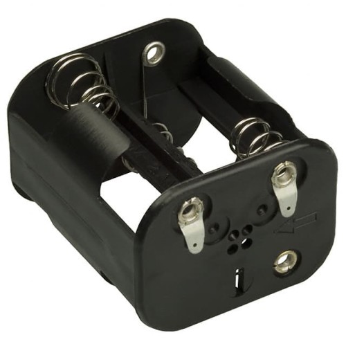 BATT HOLDER C 4 CELL SOLDER LUG