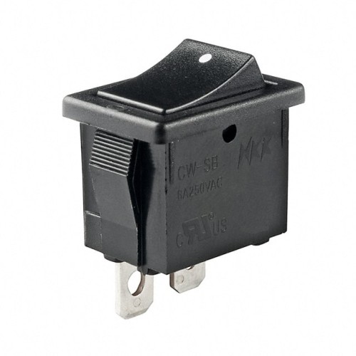 SWITCH ROCKER SPST 6A 250V
