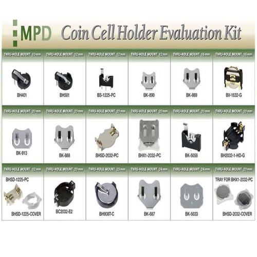 COIN CELL EVAL KIT PC PINS